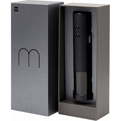 Электрический штопор HUOHOU Electric Wine Opener M - Black with Gift Box HU0120