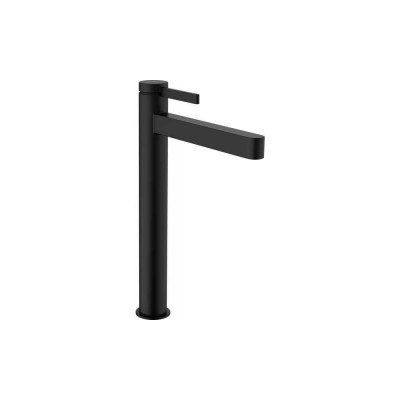 Смеситель для раковины Hansgrohe Finoris 260, push open, матовый черный 76070670 93226