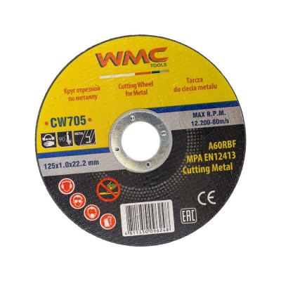 Отрезной круг WMC TOOLS WMC-CW705