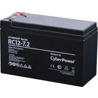 Аккумуляторная батарея CYBERPOWER RC 12-7.2