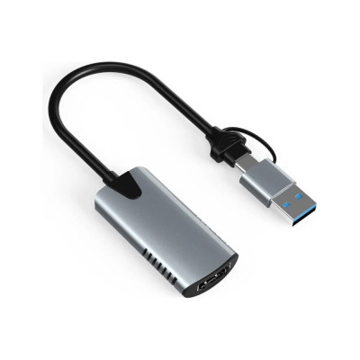 PALMEXX Конвертер VCAP-002 HDMI to USB-С+USB карта видеозахвата PX/VCAP-002