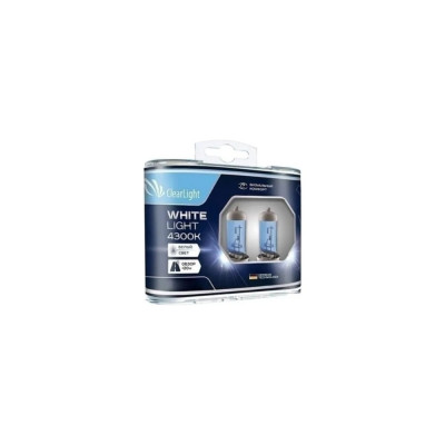 Clearlight Комплект ламп h4 12v-60/55w whitelight (2 шт.) + w5w blue vision (2 шт.) MLH4WL+W5W