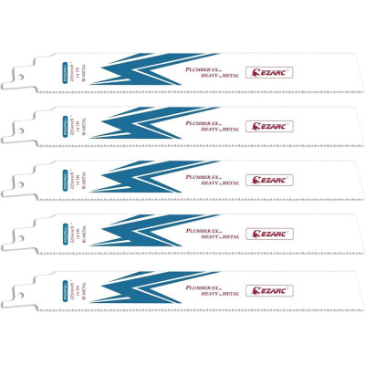 Усиленные полотна для сабельной пилы по металлу Ezarc 802016
