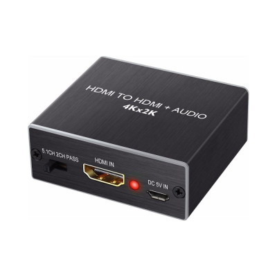PALMEXX Разделитель сигнала AY78 HDMI Audio Extractor (вход: HDMI 4096x216030Hz; выход: HDMI+SPDIF/AUX) PX/AY78