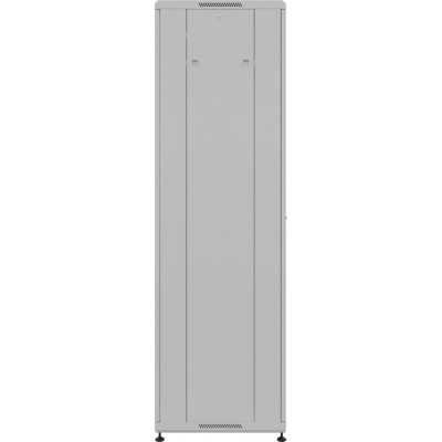 Напольный универсальный серверный шкаф NTSS NTSSR 18U 600x600мм, 4 профиля 19, двери стекло и сплошная металл, боковые стенки съемные, регулируе NTSS-R18U6060GS