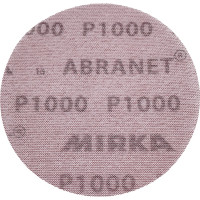 Круг шлифовальный на сетчатой основе ABRANET (50 шт; 125 мм; Р1000) MIRKA 5423205092