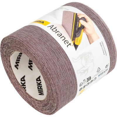 Рулон шлифовальный Abranet 115мм x 10м P240 MIRKA 545BY001253R