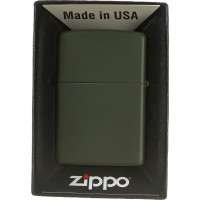 Зажигалка Zippo Classic с покрытием Green Matte 221