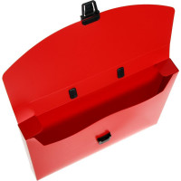 Папка-портфель Calligrata А4 одно отделение 700 мкм красная 6926757