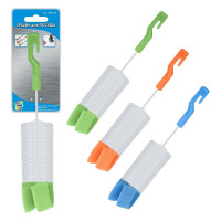 Ершик для посуды МУЛЬТИДОМ комби 26х5 см 3 цвета LF58-123