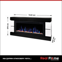 Каминокомплект RealFlame DENVER 42 BLM + SAPHIR-S 42 10018227