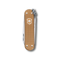 Нож-брелок Victorinox Classic SD Alox Colors Wet Sand 58 мм, 5 функций, песочный 0.6221.255G