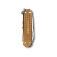 Нож-брелок Victorinox Classic SD Alox Colors Wet Sand 58 мм, 5 функций, песочный 0.6221.255G