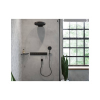 Ручной душ Hansgrohe 26864670 Rainfinity 130 3jet, черный матовый 00059376