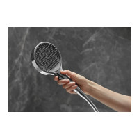 Ручной душ Hansgrohe 26864670 Rainfinity 130 3jet, черный матовый 00059376