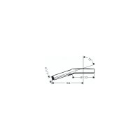 Ручной душ Hansgrohe 26864670 Rainfinity 130 3jet, черный матовый 00059376