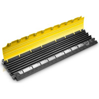 Напольный кабель канал Adam Hall Defender NANO 6-канальный желтый 85150
