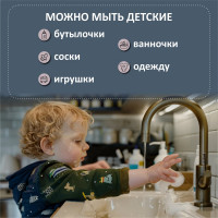 Средство для очистки различных поверхностей КЕНАЗ мульти, для мытья пола, для выведения пятен вина, чистка мебели, 0.8 л 810147