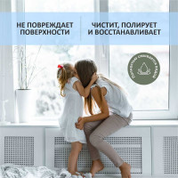 Средство для окон, для мытья стекол и зеркал КЕНАЗ стекло глянец, без разводов и царапин, 0.8 л 809950