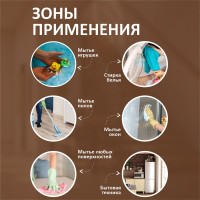 Бесхлорное дезинфицирующее средство КЕНАЗ плюс дезинфекция инструментов, поверхностей, пола, воздуха, 0.8 л 809806