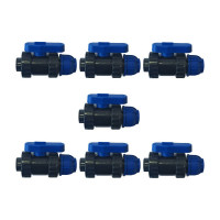 Кран BOUTTE ПНД 32-ВР 1", 7 шт 9277833