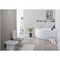 Акриловая ванна на каркасе Aquanet Graciosa 150х90 R 00205389