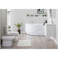 Акриловая ванна на каркасе Aquanet Graciosa 150х90 R 00205389