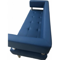 Диван Мягкий офис Сатурн трехместный синий СТР301СН