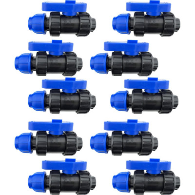 Кран ПНД BOUTTE 20х1/2ВР, 10 шт 9277666