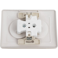 Розетка Systeme Electric Blanca внутр Титан 2-ая б/з без шторок, 16А, 250В SE BLNRS000024