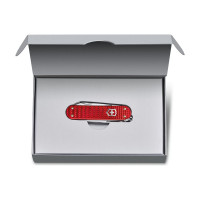 Нож-брелок Victorinox Classic SD Precious Alox Iconic Red, 58 мм, 5 функций, красный 0.6221.401G