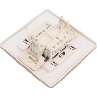 2-клавишный выключатель Systeme Electric Blanca внутренний, Титан, 10А, 250B SE BLNVS010504