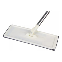 Набор для уборки VETTA швабра, ведро с механизмом отжима, 2 насадки, микрофибра 444-380