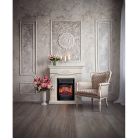 Каминокомплект RealFlame JUNONA STD/EUG WT MAJESTIC LUX BL 10020977