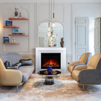 Каминокомплект RealFlame STANLEY 26 WT MOONBLAZE BL 10020428