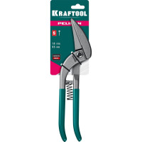 Ножницы по металлу KRAFTOOL Pelican цельнокованные, длинный прямой сквозной рез, 300 мм 23008-30_z02