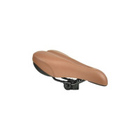 Седло JOY KIE DS-2498 MTB 260х160 мм, 600 гр, коричневый H000017450