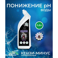 Средство для понижения уровня pH КЕНАЗ КЕНЗИ-МИНУС солянокислый, показатель регулятор ph, средство для бассейна, 0.8 л 809202