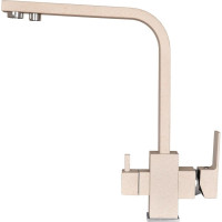 Смеситель для кухни WISENT с подводкой питьевой воды, бежевый W4333-3-20