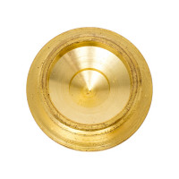 Заглушка Viega Н, 1", латунь, с квадратом, с цилиндрической резьбой 102883