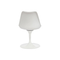 Стул Tetchair TULIP FASHION CHAIR 109 металл/пластик/PU, 55x48x81см, 2 шт белый/белый 15368