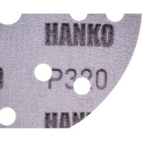 Круг шлифовальный Film Ceramic FC531 (150 мм; 15 отв.; Р320; 100 шт) Hanko FC531.150.15.0320