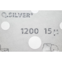 Круг шлифовальный Q.SILVER (50 шт; 150 мм; 15 отв; P1200) MIRKA 3661105093