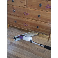 Швабра для влажной уборки Фея Порядка SMP-850 фиолетовая, со спрей-блоком и сдвижной ручкой 4606400636427