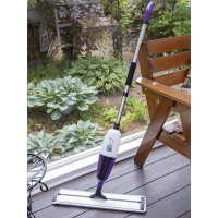 Швабра для влажной уборки Фея Порядка SMP-850 фиолетовая, со спрей-блоком и сдвижной ручкой 4606400636427