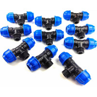 Переходной тройник ПНД BOUTTE 20-3/4"НР-20, 10 шт 1643579