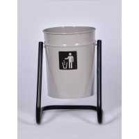 Уличная урна ПРОФМЕТСТИЛЬ серая 400