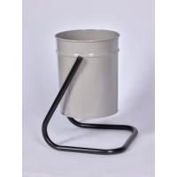 Уличная урна ПРОФМЕТСТИЛЬ серая 400