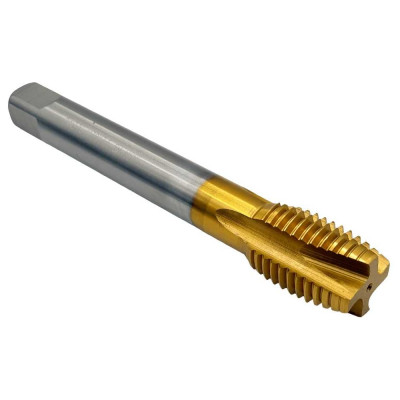 Машинно-ручной метчик для сквозных отверстий TORNERI М30x3.5 HSSE 6H DIN376 TiN 043922