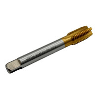 Машинно-ручной метчик для сквозных отверстий TORNERI М18x2.5 HSSE 6H DIN376 TiN 043919